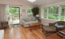 Rear Living Room, Slider to Patio
